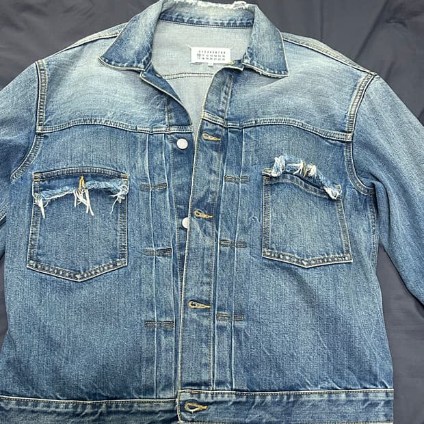 메종마르지엘라 21SS 디스트로이드 데님 50