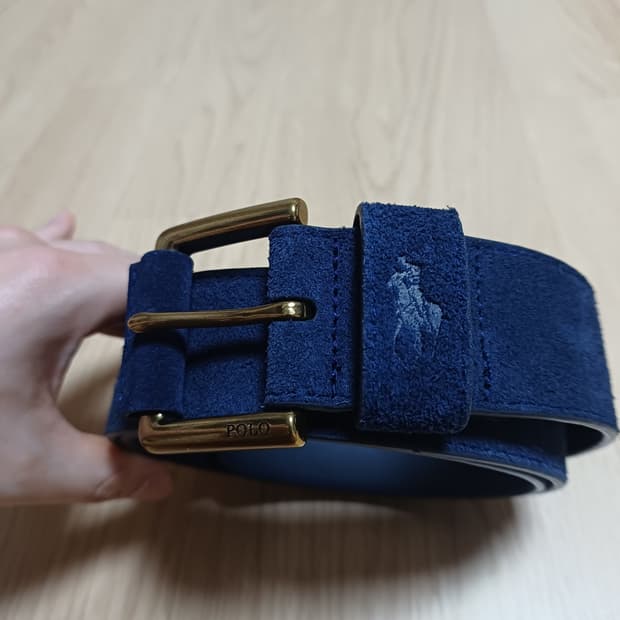 폴로 랄프로렌 스웨이드 벨트 가죽 네이비 polo rrl