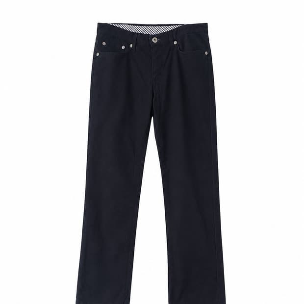 EDWIN 503 Made in Japan 블랙 스트레이트 팬츠