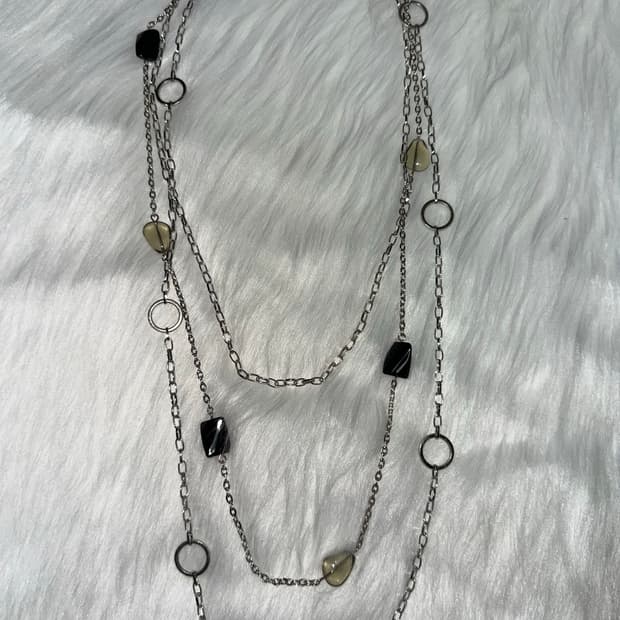 오리엔탈 빈티지 레이어드 목걸이