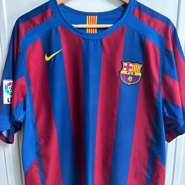 0405 바르셀로나 호나우지뉴 마킹 유니폼