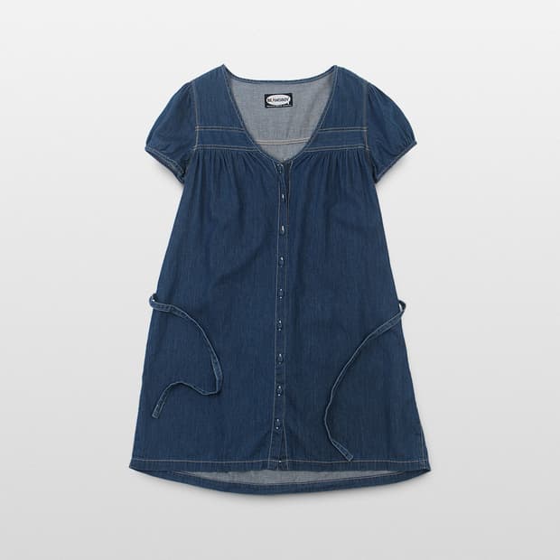 BEAMS BOY Robe Denim Dress
