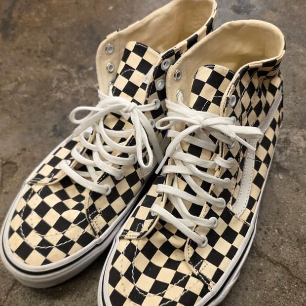 (280mm)VANS 반스 Sk8-Hi 체커보드 하이탑 스니커즈
