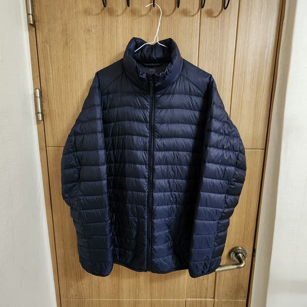 (XL)유니클로 경량 다운 패딩 네이비