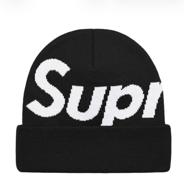 [국내배송/미개봉새상품] 25FW 슈프림 빅로고 비니 모자
