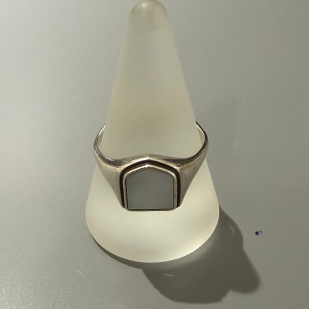 [M=21호] 메종 마르지엘라 마더오브펄 시그넷 링