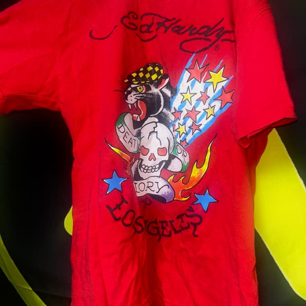 Ed hardy  로스앤젤레스 반팔티