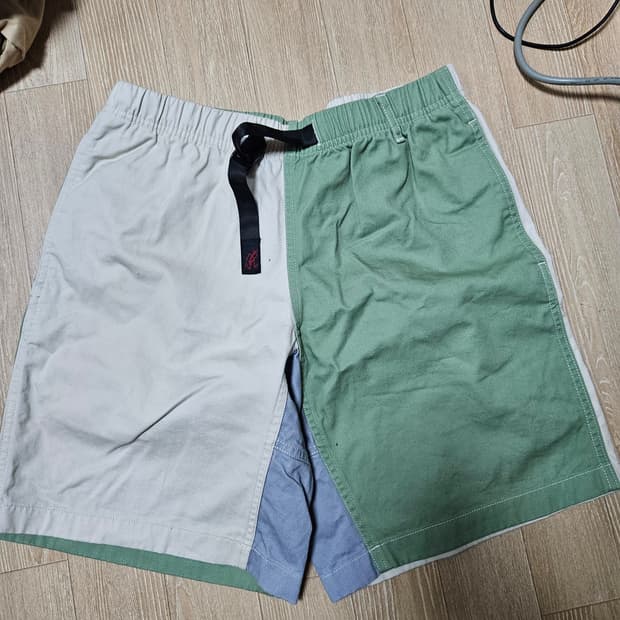 그라미치 배색 쇼츠 반바지 클라이밍 아메카지 등산