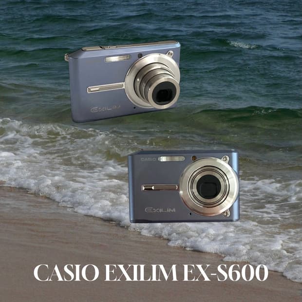 레어 🧊 카시오 엑슬림 EX-S600 빈티지디카 디지털카메라