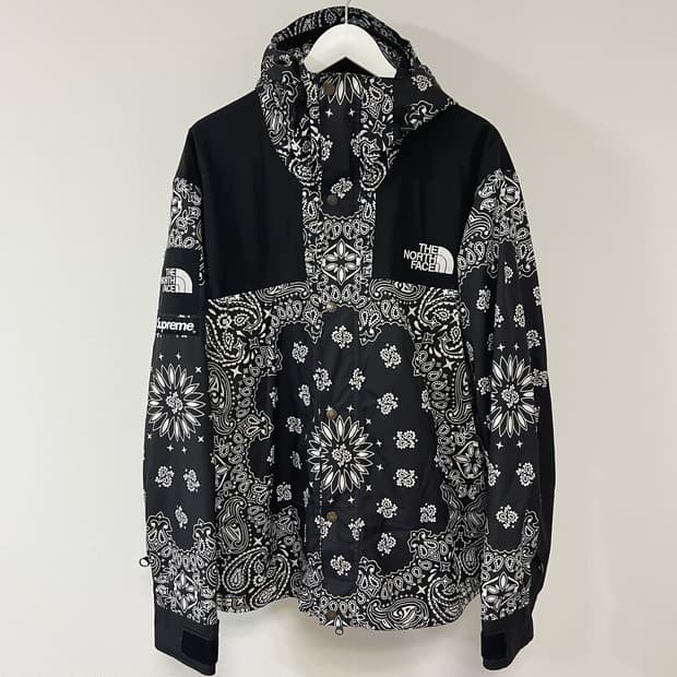 슈프림 노스페이스 14FW 반다나 자켓 블랙