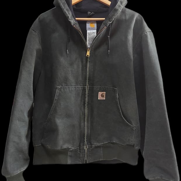 칼하트 액티브자켓 j25 모스그린