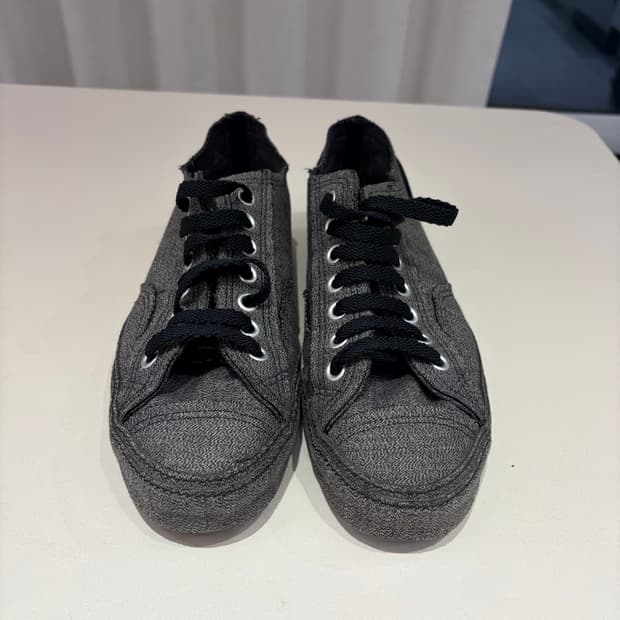 미하라야스히로 피터슨 OG SOLE 로우탑 데님스니커즈 260size