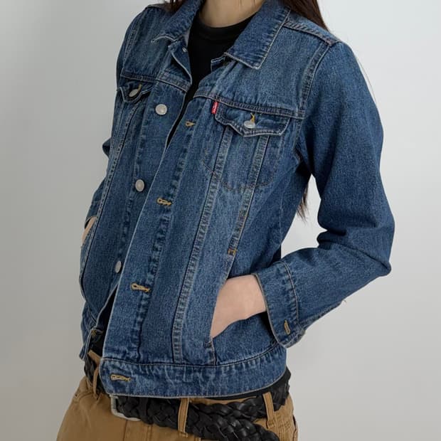 리바이스 데님 자켓