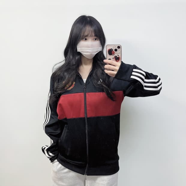 아디다스 16-17 맨체스터유나이티드 트랙탑 져지 블랙