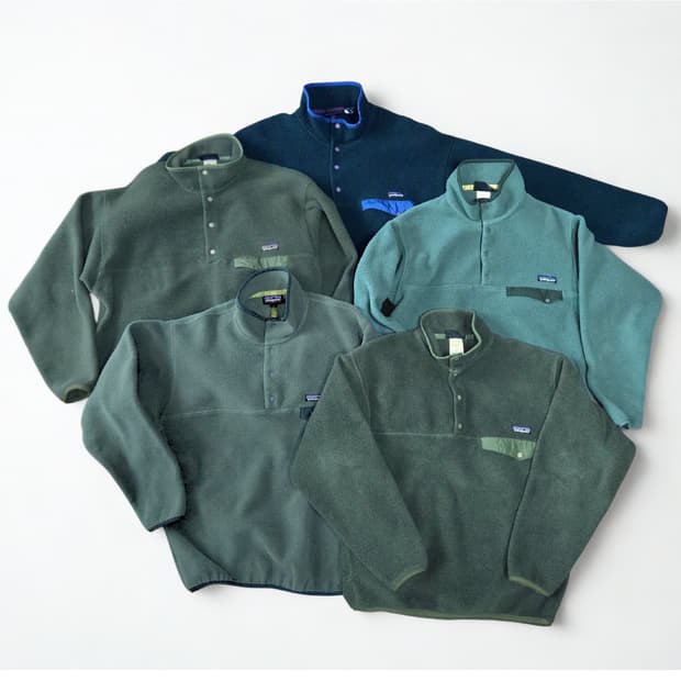 (M~L)파타고니아 민트~올리브그린 신칠라