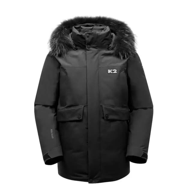 (새제품)K2패딩 고어텍스 방수,방풍 구스다운 공용90(블랙,베이지,네이