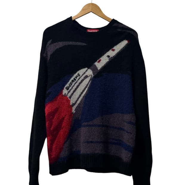 슈프림 로켓 니트 스웨터 M