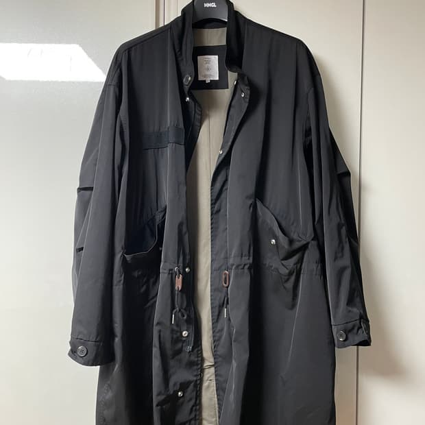 엔벨로프 todd 65 coat black 3사이즈