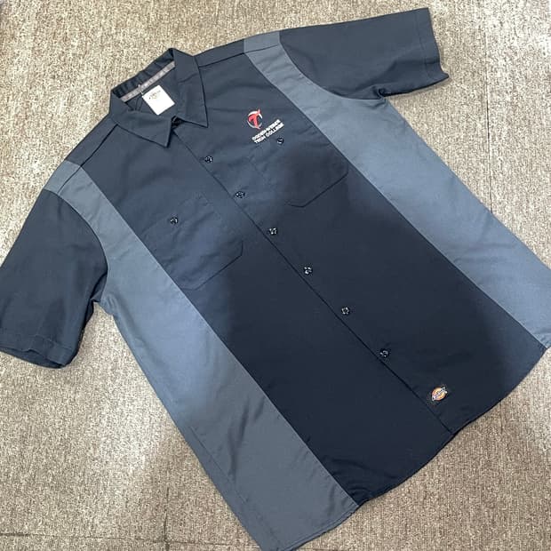 (XL) Dickies 디키즈 반팔 워크 셔츠 블랙