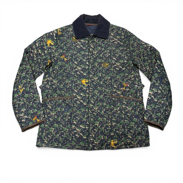 40 105 커스텀멜로우 카모 밀리터리 워크 퀼팅자켓