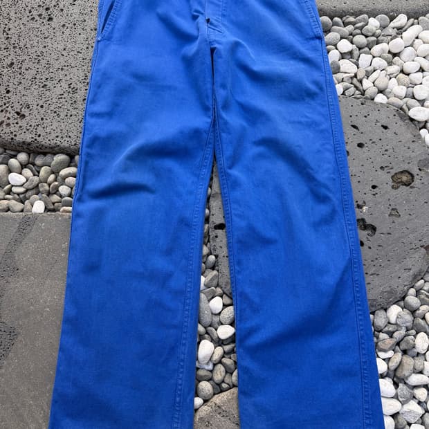 1980s VINTAGE WASHED FRENCH 빈티지 프렌치워크팬츠