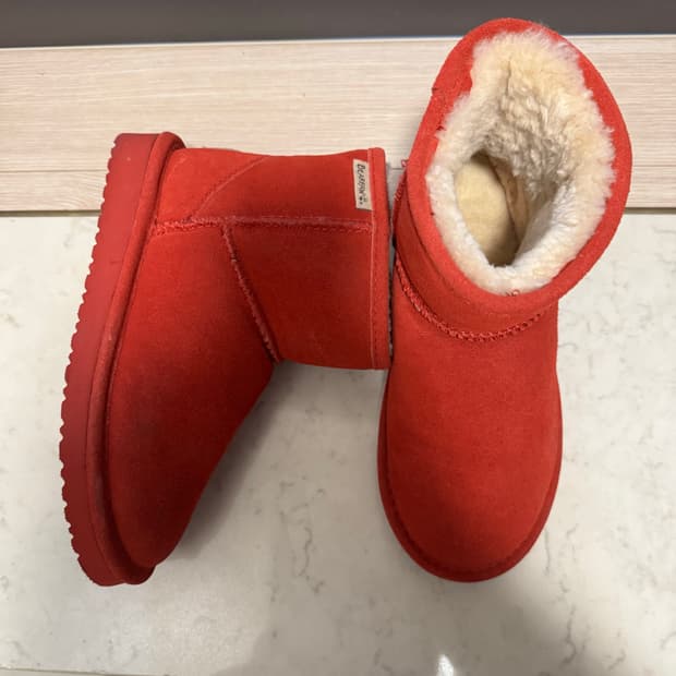 베어파우 레드 부츠