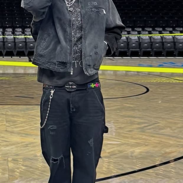 빈티지 칼하트 블랙 싱글니 카펜터 팬츠 B11BLK