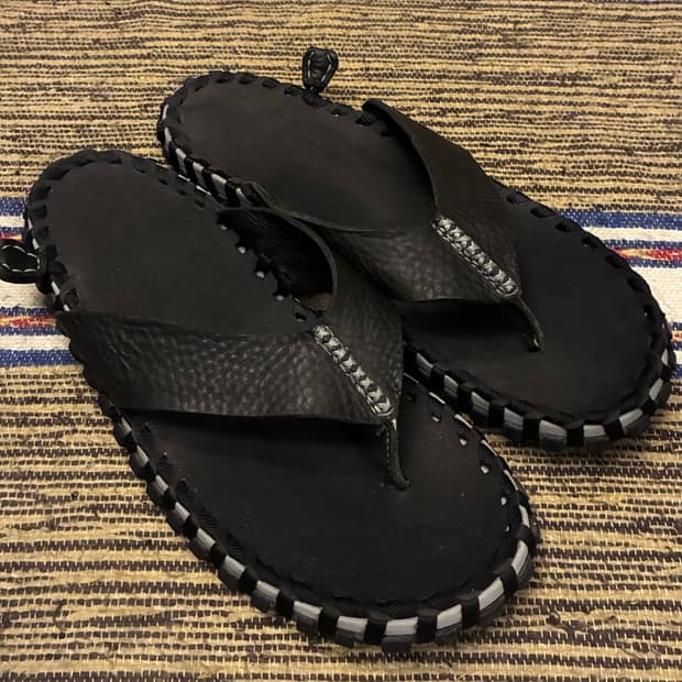 (260~270)나이키 ACG 사이더윈더2 우븐 쪼리 슬리퍼 블랙