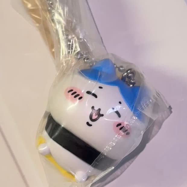 치이카와 먼작귀 하치와레 초밥 스시 가챠 피규어 키홀더 키링