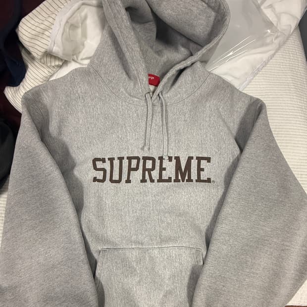 슈프림 바시티 후드 XL
