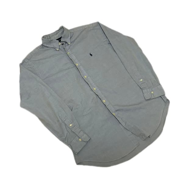 폴로 랄프로렌 스카이블루 클래식핏 옥스포드 셔츠