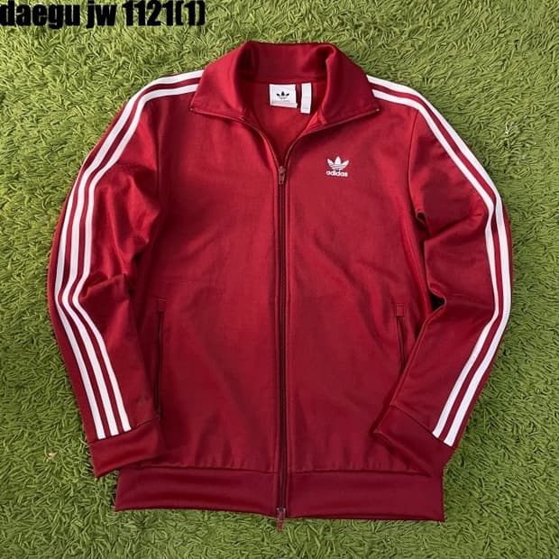 아디다스 파이어버드 져지집업 버건디