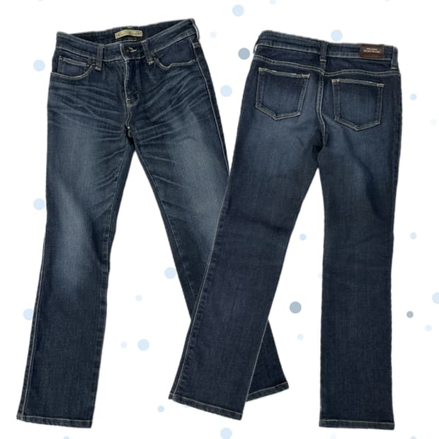 ⭐️빈티지 스티치 워싱 데님 일자핏 팬츠⭐️ 청바지 y2k 데일리