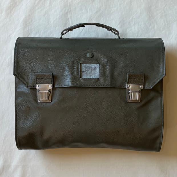 60s Swiss Army 오피서 브리프케이스