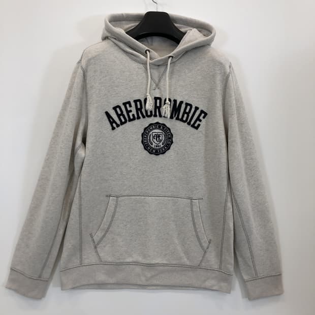 아베크롬비 Y2K 스펠아웃 스티치후드 L
