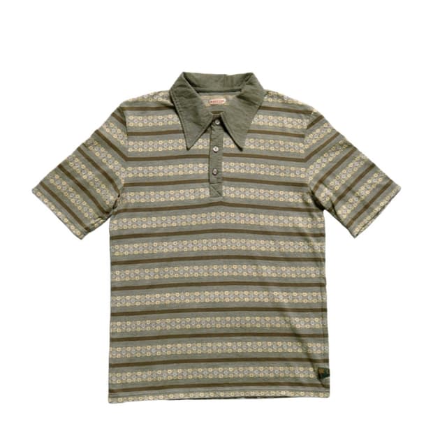 [12.10까지 최종 할인] 캐피탈 자카드 보더 티 2사이즈