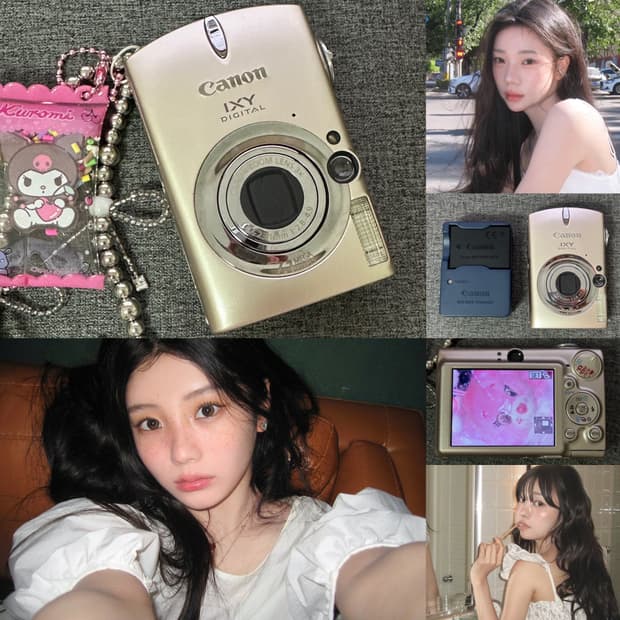 아일릿 원희 디카🪽 캐논 IXUS 익서스 750 (ixy700) *한글
