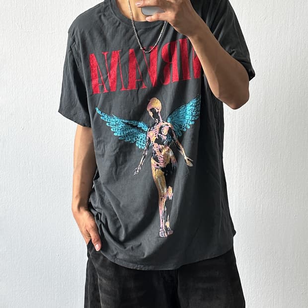 Nirvana In Utero 반팔티
