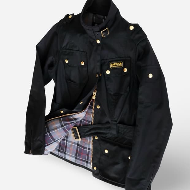 Barbour International Waxed Jacket