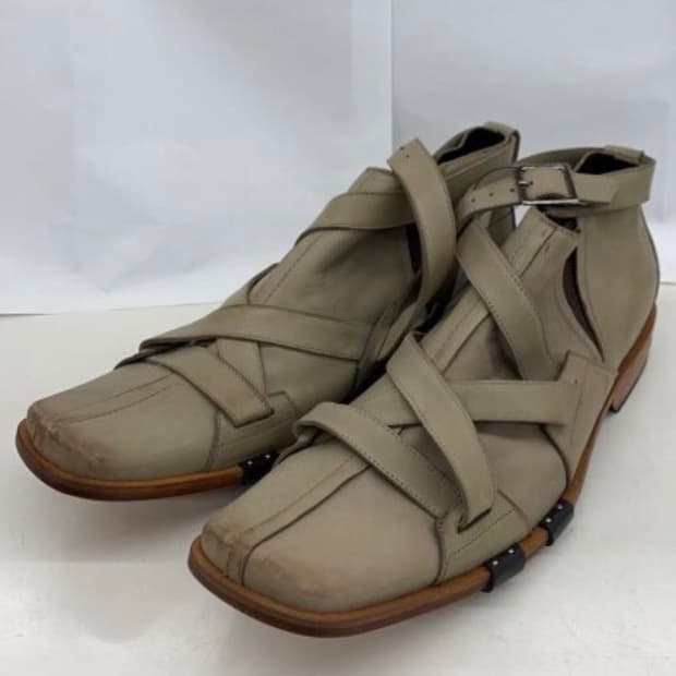 장폴고티에 스트랩 부츠