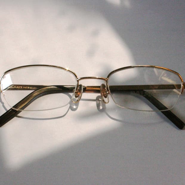 발망 무테 안경