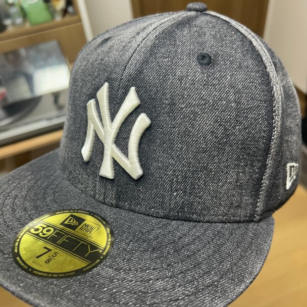 뉴에라 피티드캡 데님 커스텀