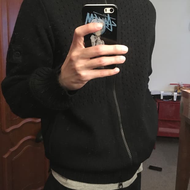 스톤아일랜드 쉐도우프로젝트 니트집업