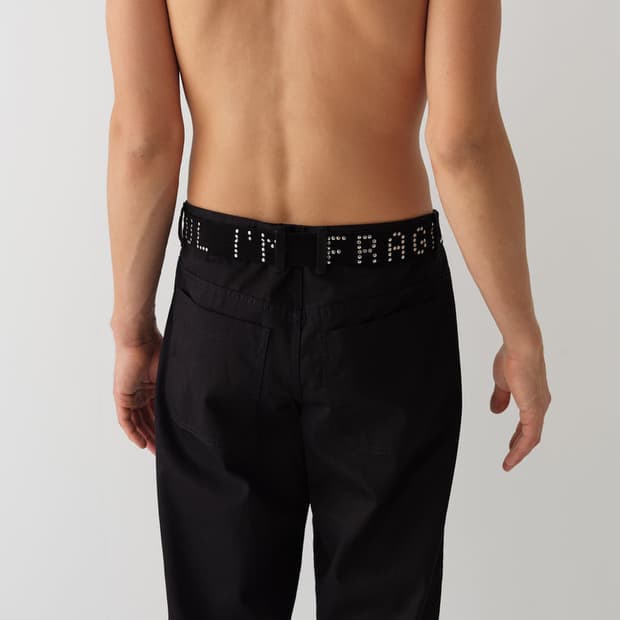 [S/M,M/L]기마구아스 Fragile 벨트/블랙