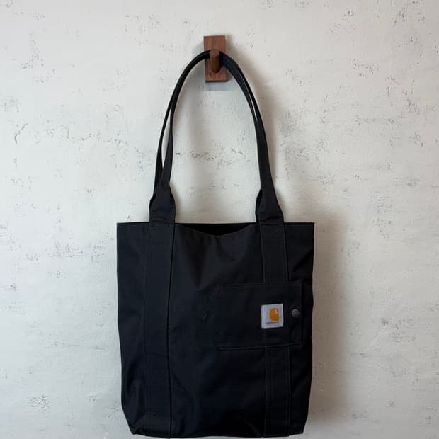 칼하트 버티컬 오픈 토트백 블랙