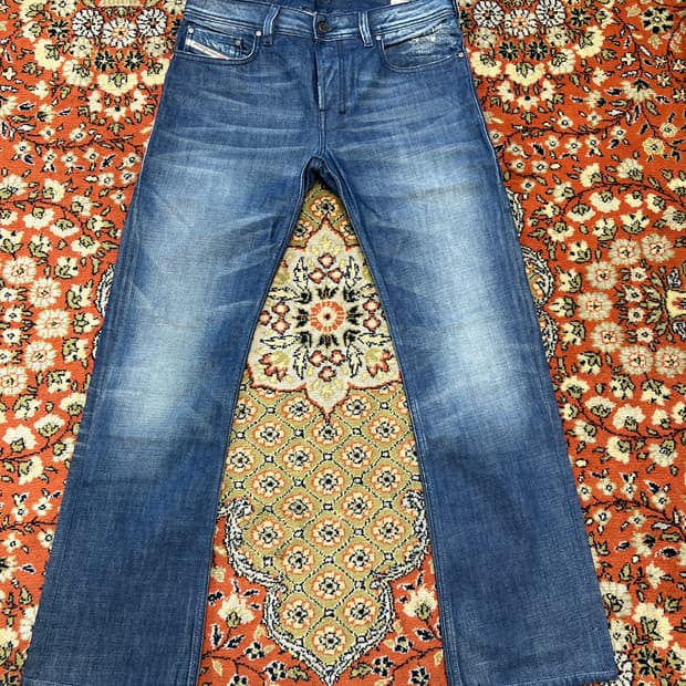 [30] 디젤 자탄 플레어 부츠컷 데님 팬츠