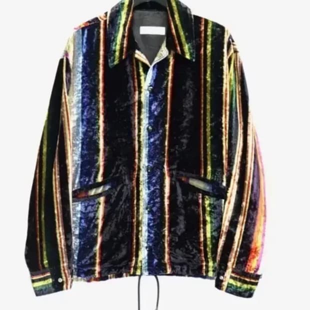 토가비릴리스 TOGA VIRILIS 스트라이프 블루종 자켓 48