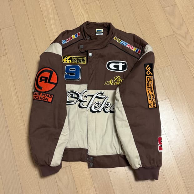 M) 테켓 펀칭 레이싱 자켓