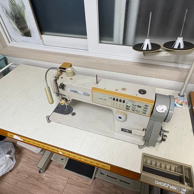 급처) 부라더 자동사절 무소음 공업용 미싱