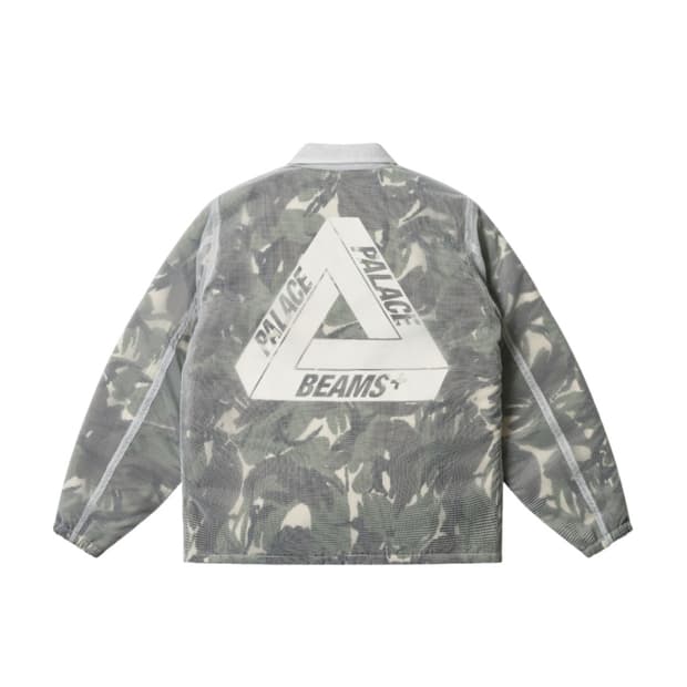 [M] 팔라스 x 빔즈 플러스 플리스 코치자켓 라인드 카모 